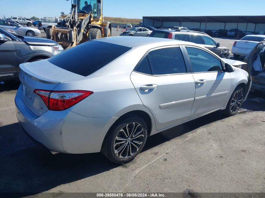 2016 Toyota Corolla S Plus VIN: 5YFBURHE7GP463030 Lot: 39580476