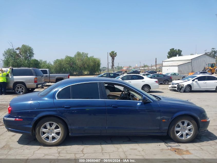 2003 Jaguar S-Type 3.0L V6 VIN: SAJEA01T93FM47442 Lot: 39580487