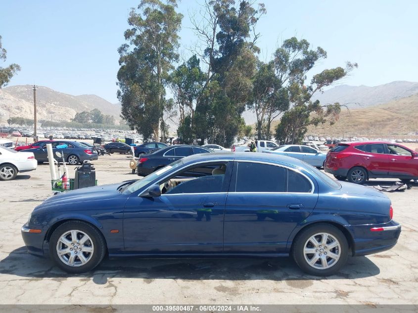 2003 Jaguar S-Type 3.0L V6 VIN: SAJEA01T93FM47442 Lot: 39580487