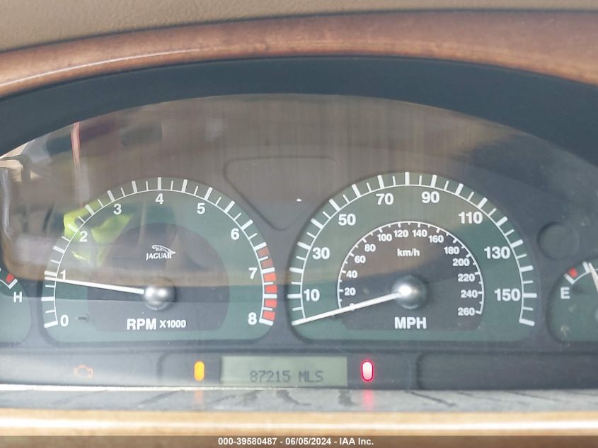 2003 Jaguar S-Type 3.0L V6 VIN: SAJEA01T93FM47442 Lot: 39580487