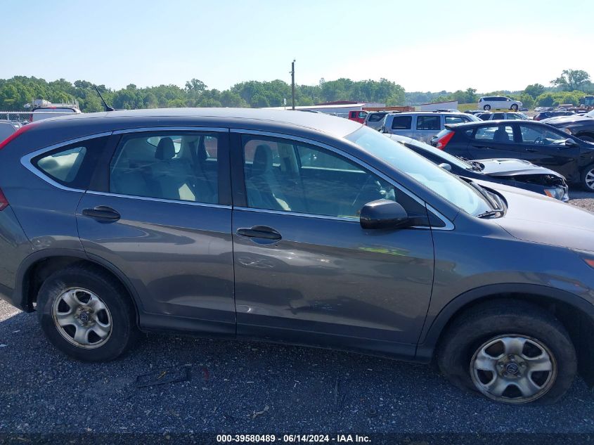 2013 Honda Cr-V Lx VIN: 2HKRM4H34DH687218 Lot: 39580489