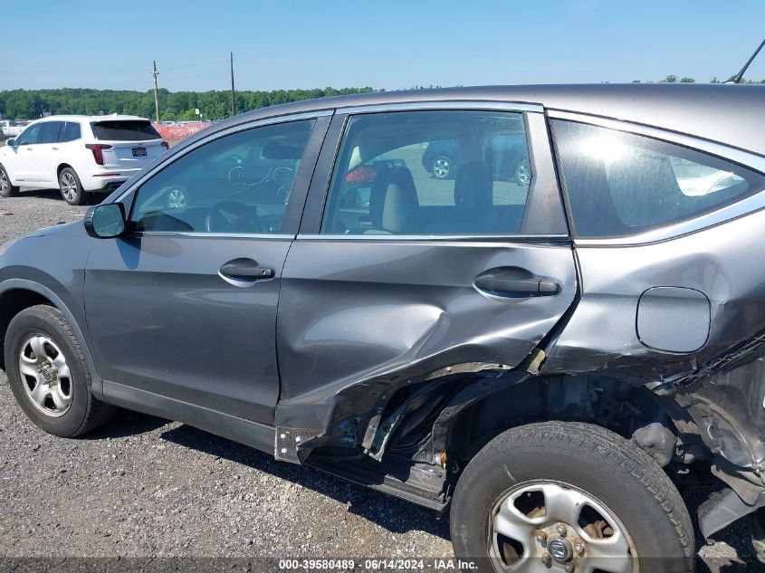 2013 Honda Cr-V Lx VIN: 2HKRM4H34DH687218 Lot: 39580489