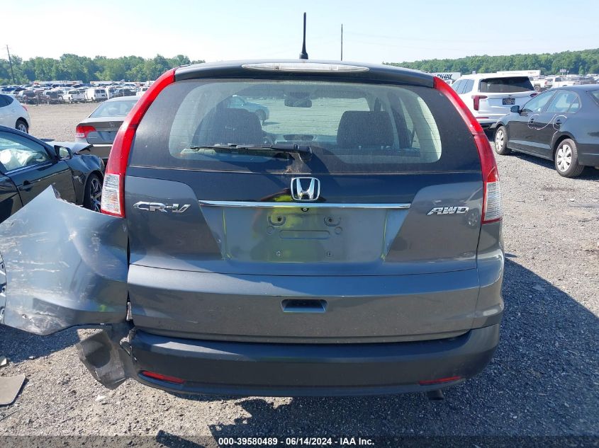 2013 Honda Cr-V Lx VIN: 2HKRM4H34DH687218 Lot: 39580489