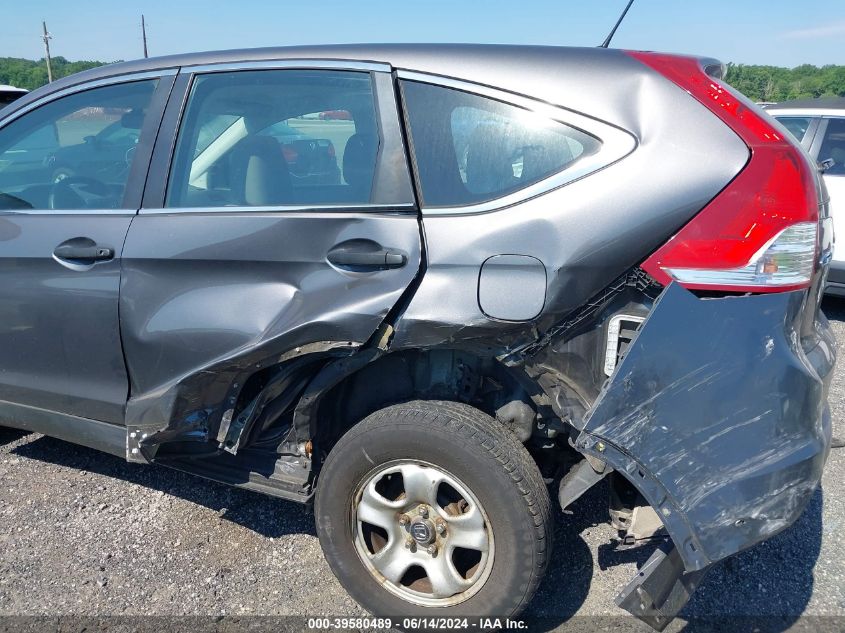 2013 Honda Cr-V Lx VIN: 2HKRM4H34DH687218 Lot: 39580489