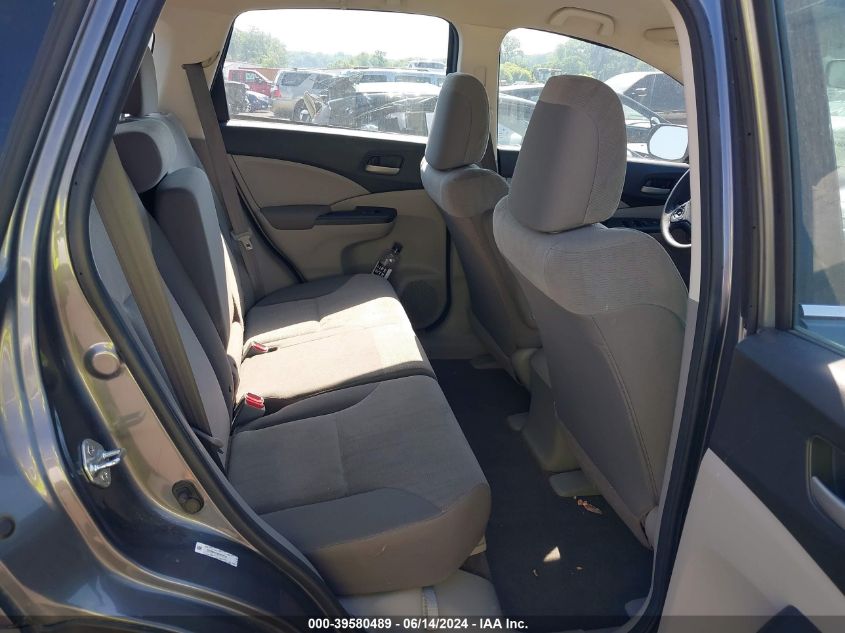 2013 Honda Cr-V Lx VIN: 2HKRM4H34DH687218 Lot: 39580489