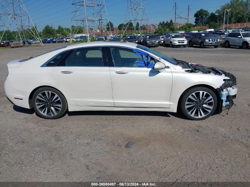 2019 Lincoln Mkz Reserve Ii VIN: 3LN6L5F92KR618133 Lot: 39580497