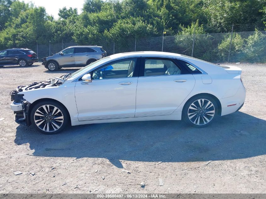 2019 Lincoln Mkz Reserve Ii VIN: 3LN6L5F92KR618133 Lot: 39580497