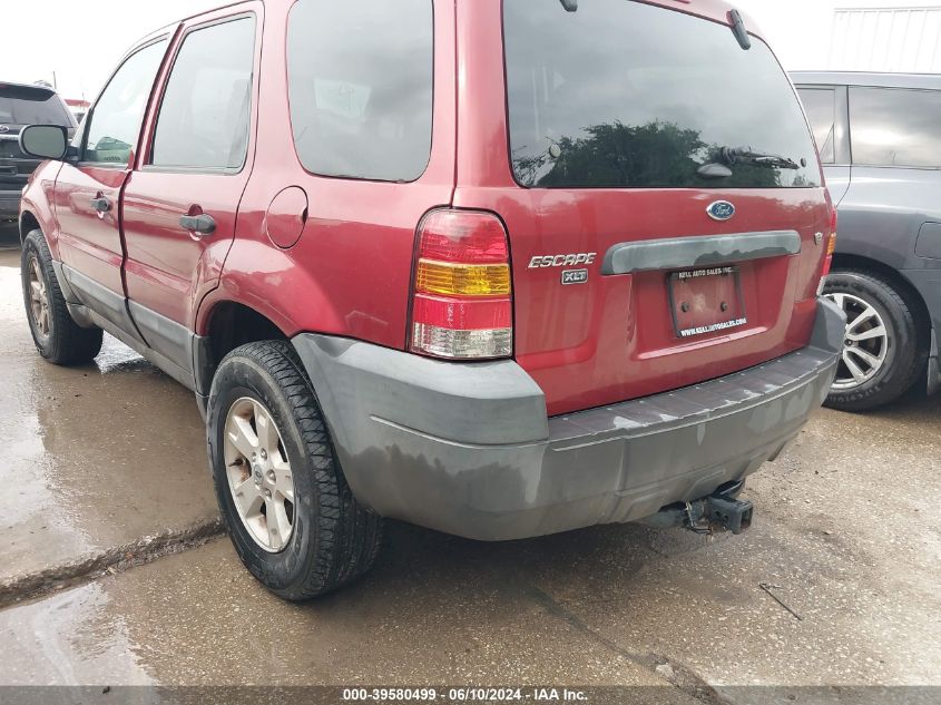 2006 Ford Escape Xlt/Xlt Sport VIN: 1FMYU93126KA16631 Lot: 39580499