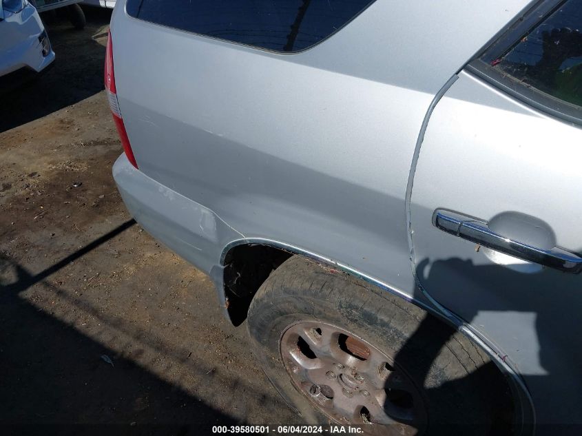 2002 Acura Mdx VIN: 2HNYD18662H530150 Lot: 39580501