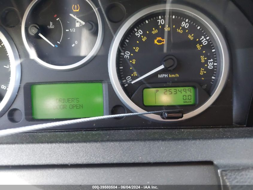 2007 Land Rover Range Rover Sport Hse VIN: SALSF25417A107263 Lot: 39580504