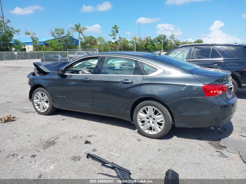 2019 Chevrolet Impala Ls VIN: 2G11Y5SA5K9162224 Lot: 39580507