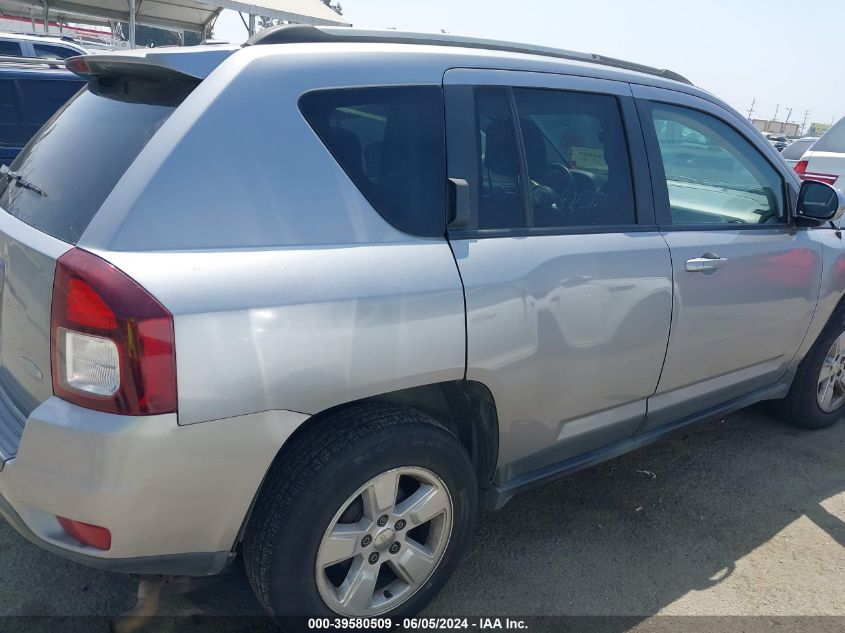 2017 Jeep Compass Latitude Fwd VIN: 1C4NJCEB0HD182334 Lot: 39580509