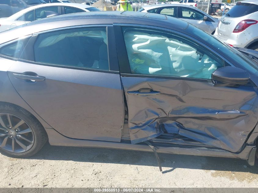 2020 Honda Civic Ex VIN: 19XFC1F31LE010928 Lot: 39580513