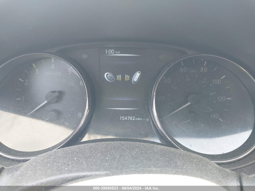 2017 Nissan Rogue Sv VIN: JN8AT2MV4HW016115 Lot: 39580523