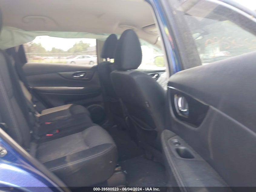 2017 Nissan Rogue Sv VIN: JN8AT2MV4HW016115 Lot: 39580523