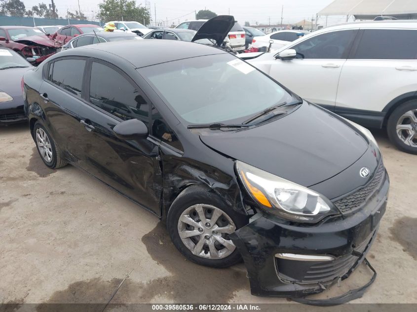 2017 Kia Rio Lx VIN: KNADM4A32H6114108 Lot: 39580536