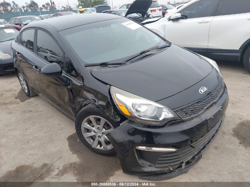 2017 Kia Rio Lx VIN: KNADM4A32H6114108 Lot: 39580536