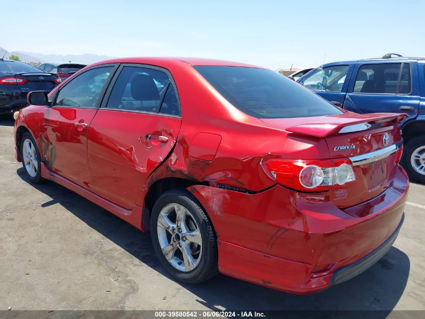 2011 Toyota Corolla S VIN: 2T1BU4EE1BC726385 Lot: 39580542