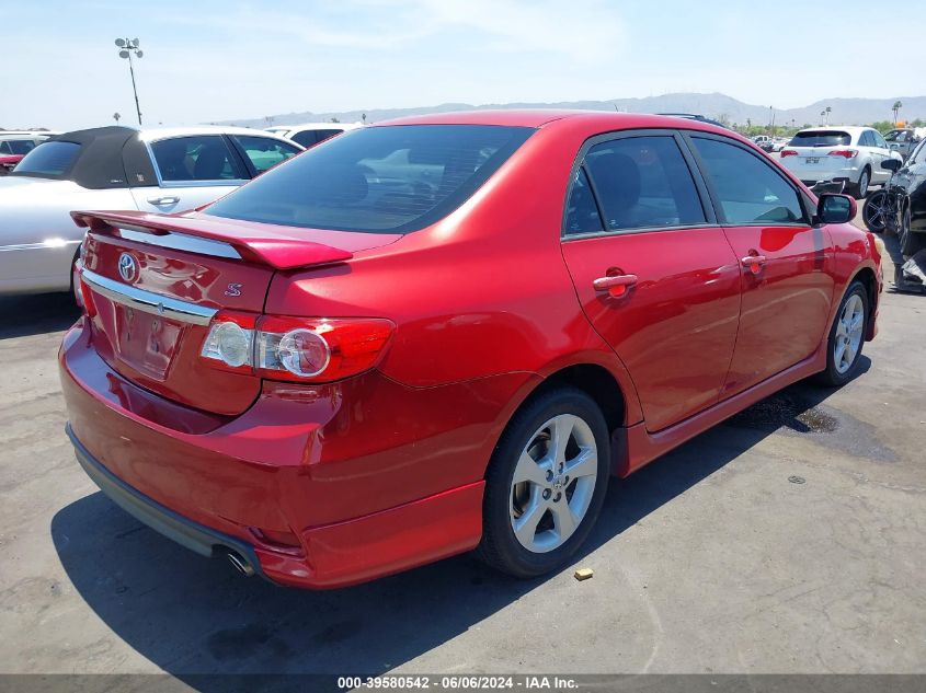 2011 Toyota Corolla S VIN: 2T1BU4EE1BC726385 Lot: 39580542