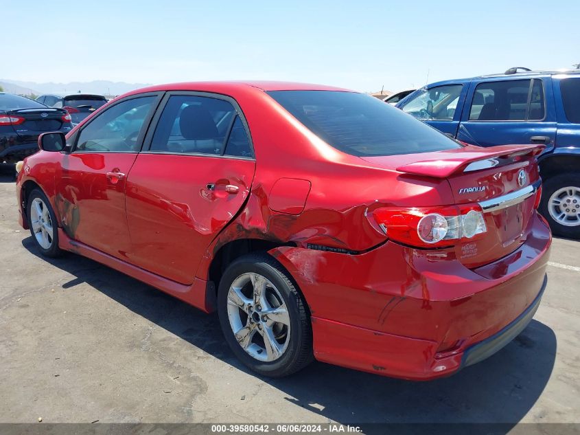 2011 Toyota Corolla S VIN: 2T1BU4EE1BC726385 Lot: 39580542