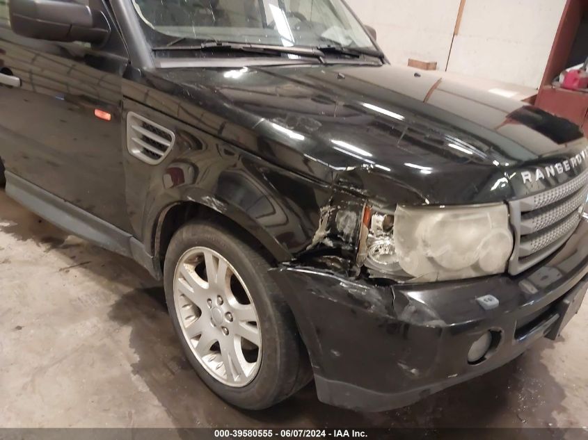 2006 Land Rover Range Rover Sport Hse VIN: SALSF25456A968198 Lot: 39580555