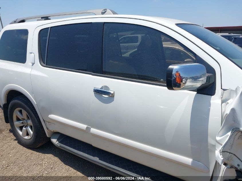 2010 Nissan Armada Se VIN: 5N1BA0ND2AN601668 Lot: 39580592