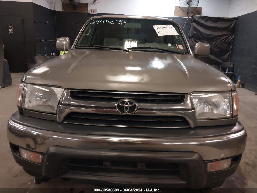 2001 Toyota 4Runner Sr5 V6 VIN: JT3HN86R119044938 Lot: 39580599