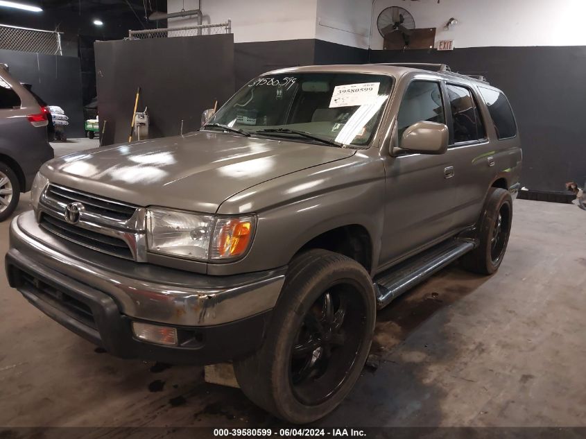 2001 Toyota 4Runner Sr5 V6 VIN: JT3HN86R119044938 Lot: 39580599