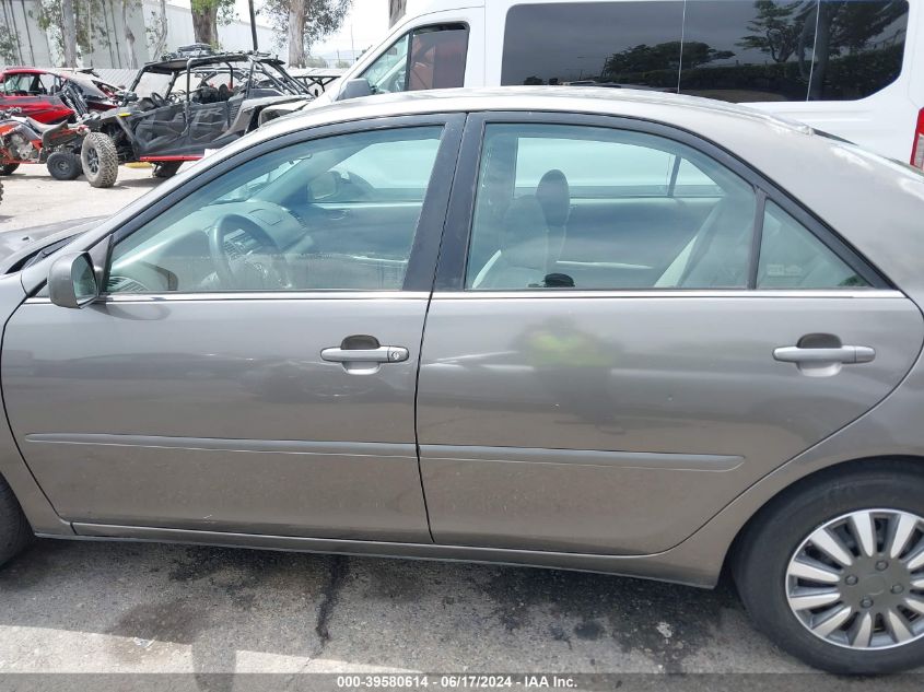 2004 Toyota Camry Le VIN: 4T1BE30K64U929990 Lot: 39580614