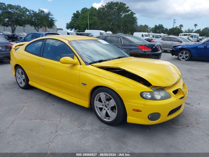 2004 Pontiac Gto VIN: 6G2VX12G24L212833 Lot: 39580627