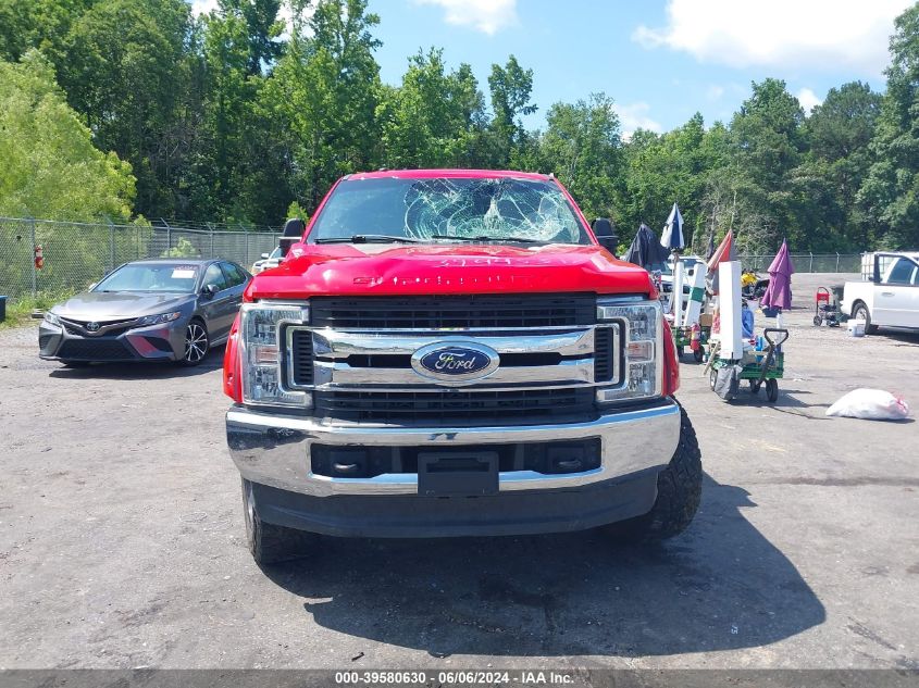 2019 Ford F-250 Xl VIN: 1FT7W2B68KEC02780 Lot: 39580630