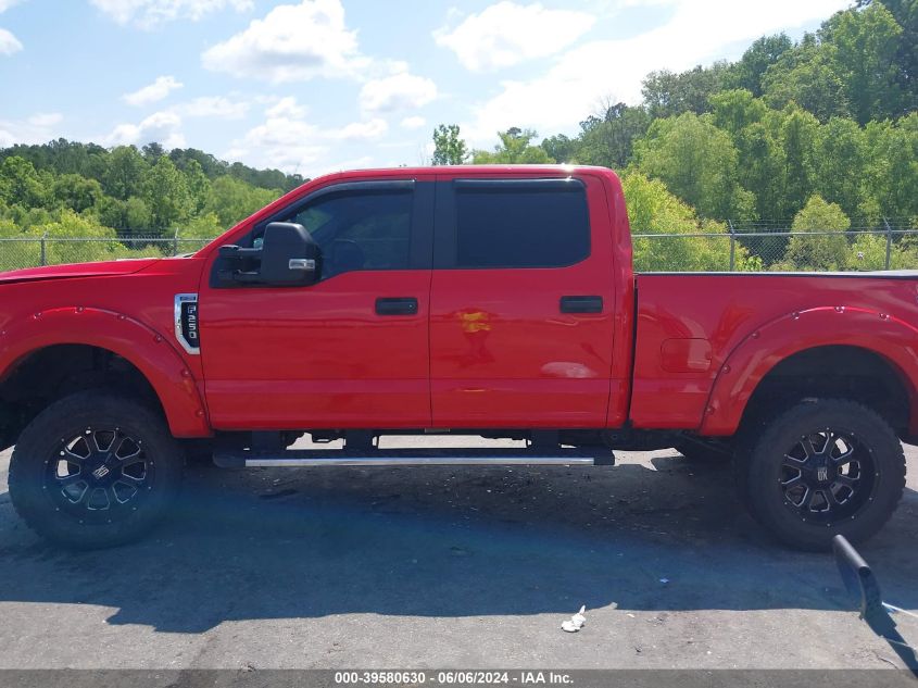 2019 Ford F-250 Xl VIN: 1FT7W2B68KEC02780 Lot: 39580630