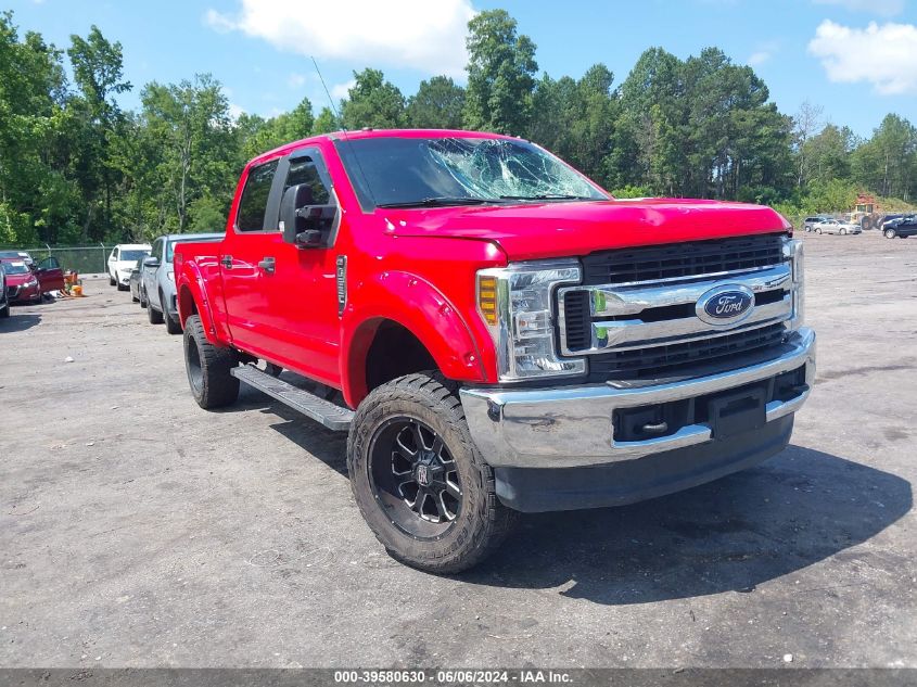 2019 Ford F-250 Xl VIN: 1FT7W2B68KEC02780 Lot: 39580630