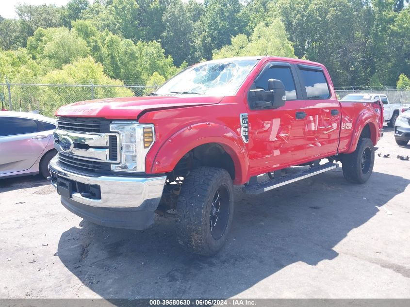 2019 Ford F-250 Xl VIN: 1FT7W2B68KEC02780 Lot: 39580630