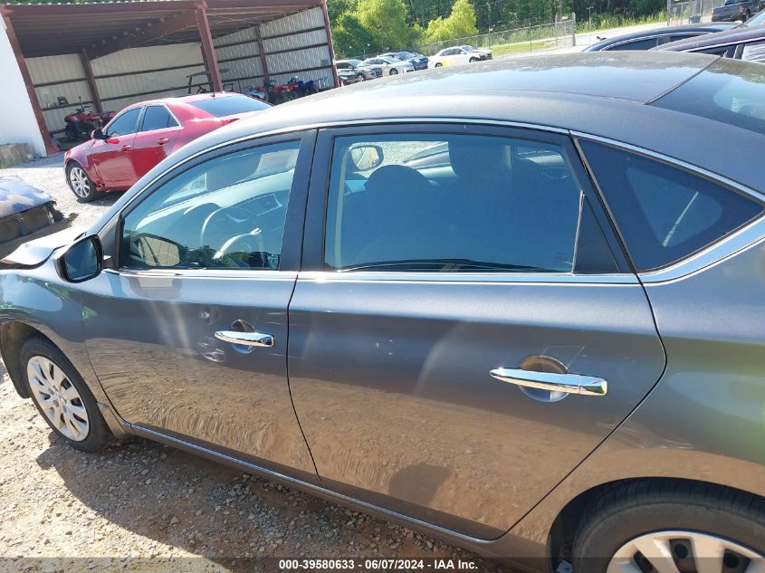 2016 Nissan Sentra S VIN: 3N1AB7AP7GY240863 Lot: 39580633