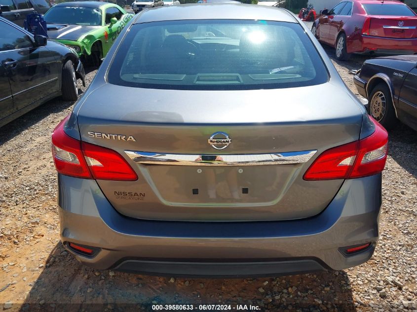 2016 Nissan Sentra S VIN: 3N1AB7AP7GY240863 Lot: 39580633