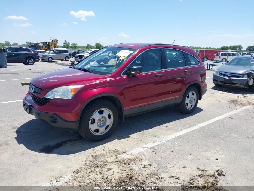 2008 Honda Cr-V Lx VIN: 5J6RE48368L014374 Lot: 39580642