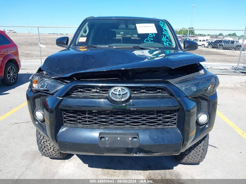 2016 Toyota 4Runner Sr5 VIN: JTEBU5JR7G5324899 Lot: 39580643