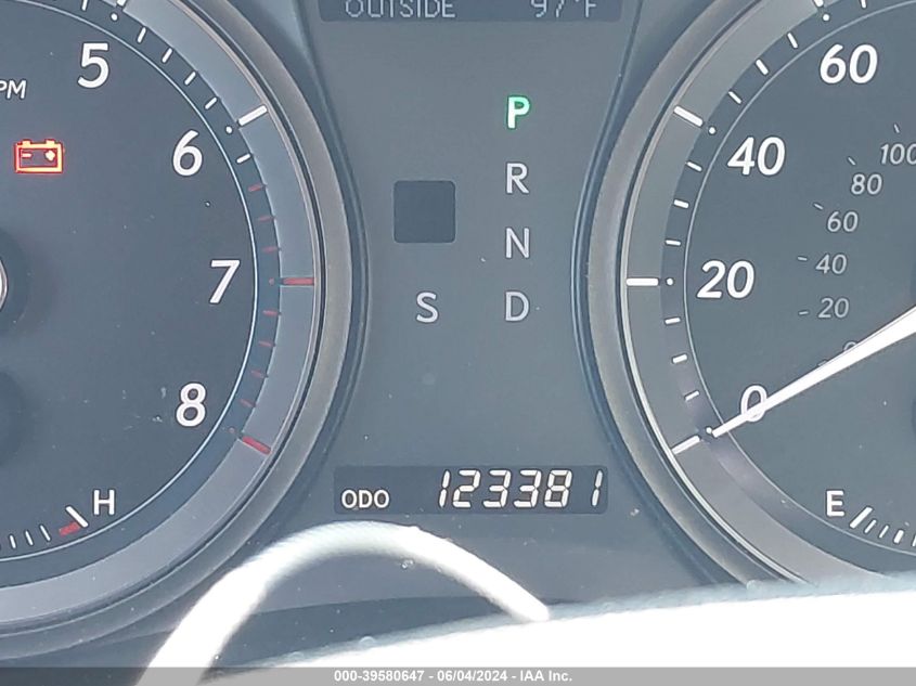 2009 Lexus Es 350 VIN: JTHBJ46G092310523 Lot: 39580647