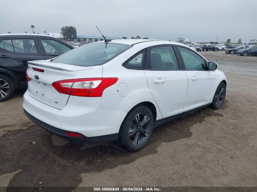 2014 Ford Focus Se VIN: 1FADP3F20EL311849 Lot: 39580649