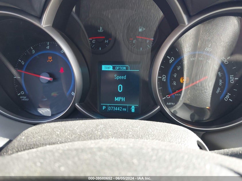 2016 CHEVROLET CRUZE LIMITED LT - 1G1PE5SB9G7161940