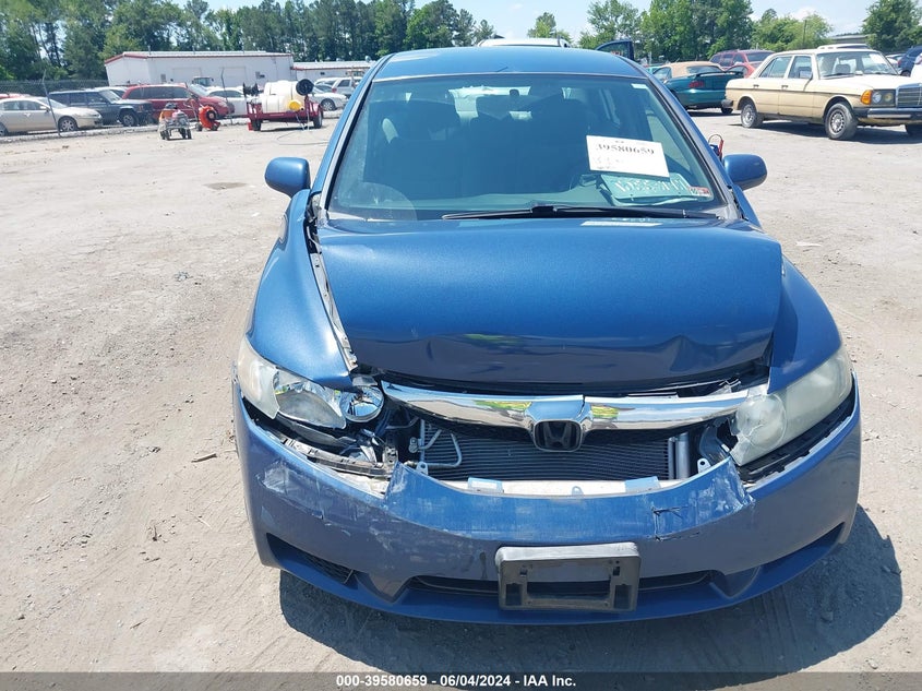 2010 Honda Civic Lx VIN: 2HGFA1F51AH580762 Lot: 39580659