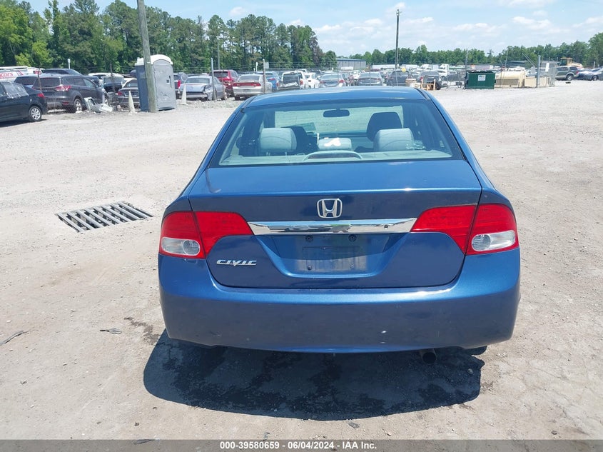 2010 Honda Civic Lx VIN: 2HGFA1F51AH580762 Lot: 39580659