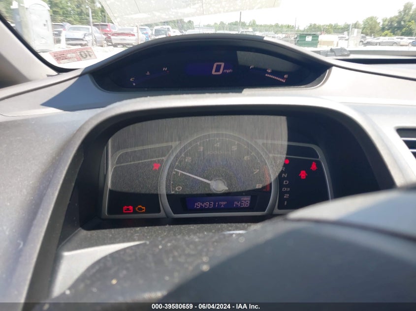 2010 Honda Civic Lx VIN: 2HGFA1F51AH580762 Lot: 39580659