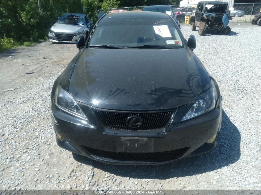 2007 Lexus Is 250 VIN: JTHCK262072009144 Lot: 39580665