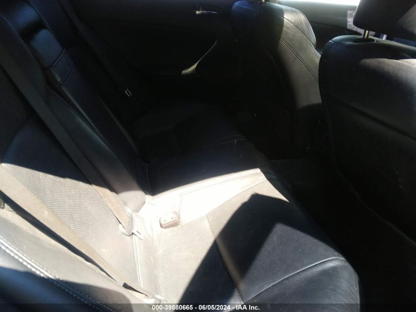 2007 Lexus Is 250 VIN: JTHCK262072009144 Lot: 39580665