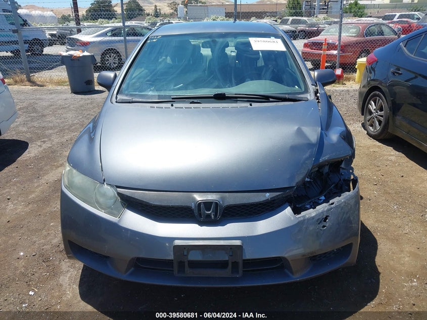 2010 Honda Civic Lx VIN: 19XFA1F56AE068523 Lot: 39580681