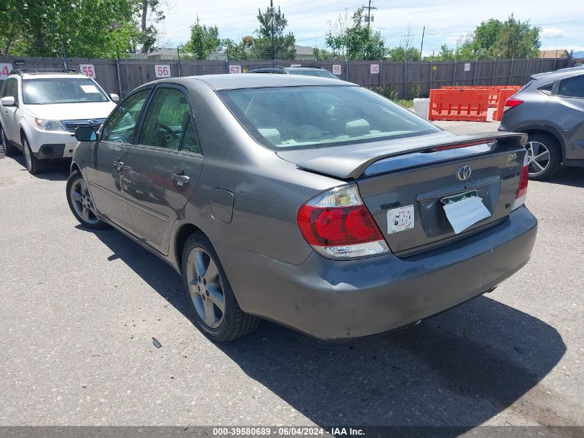 2005 Toyota Camry Se V6 VIN: 4T1BA32K85U043387 Lot: 39580689