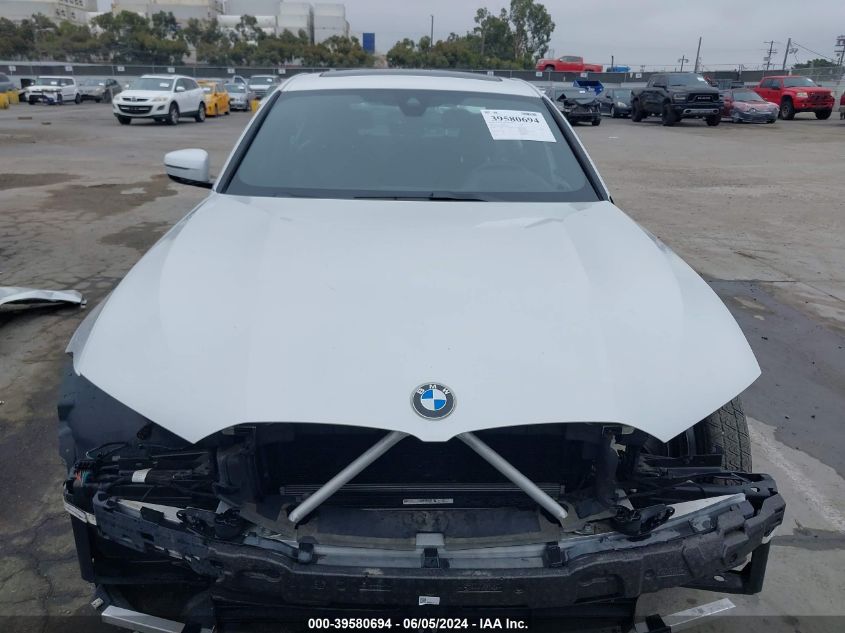 2019 BMW 330I VIN: WBA5R1C55KAJ99002 Lot: 39580694