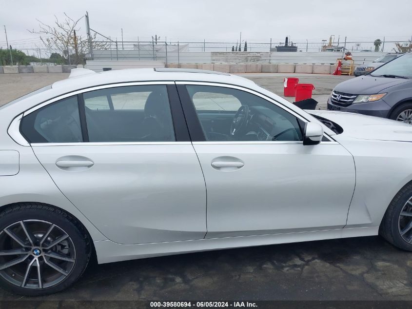 2019 BMW 330I VIN: WBA5R1C55KAJ99002 Lot: 39580694